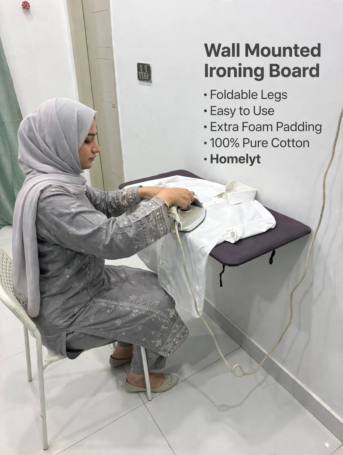 Iron Board - Wall Mounted