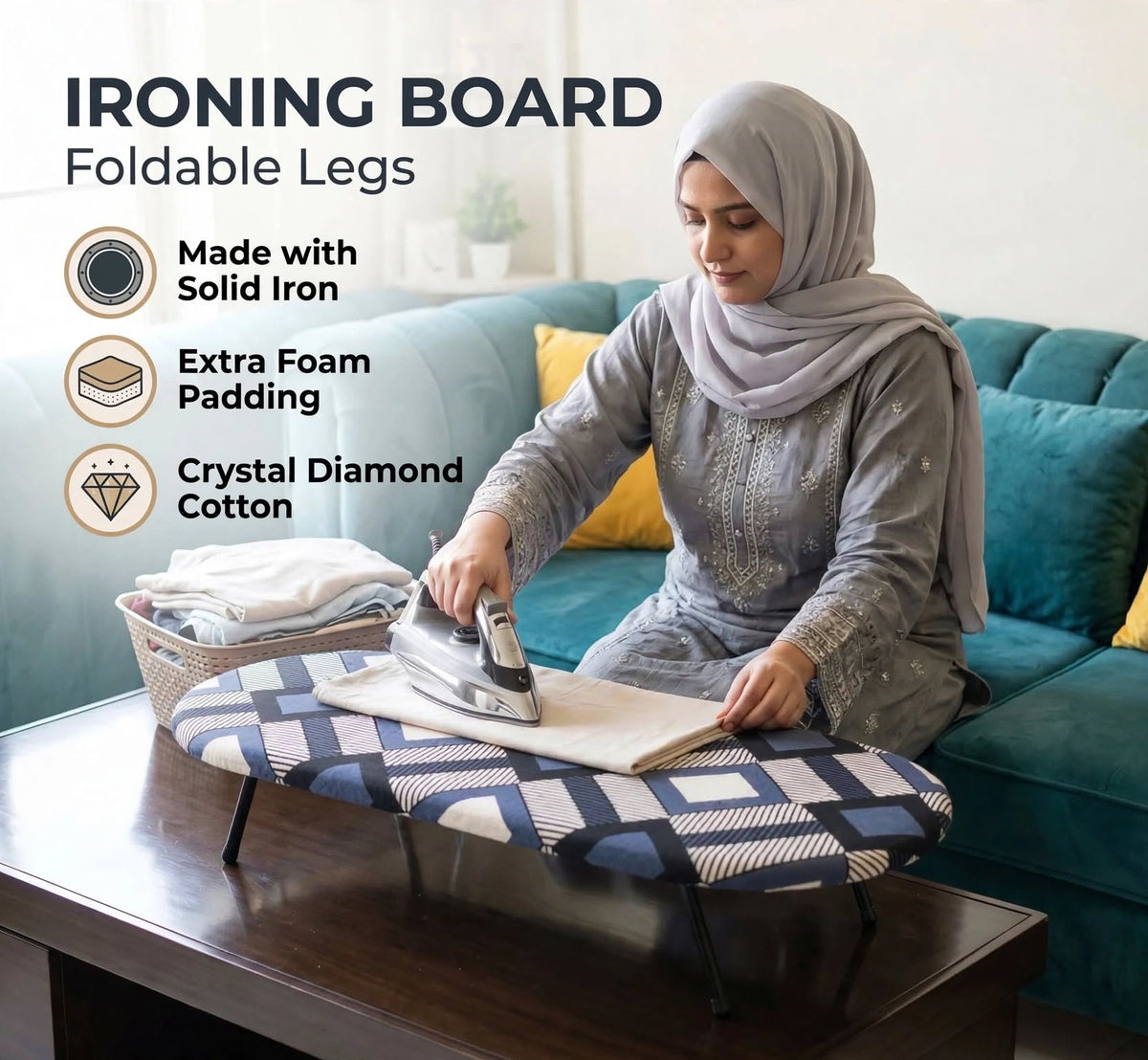 Iron Board - Foldable Legs
